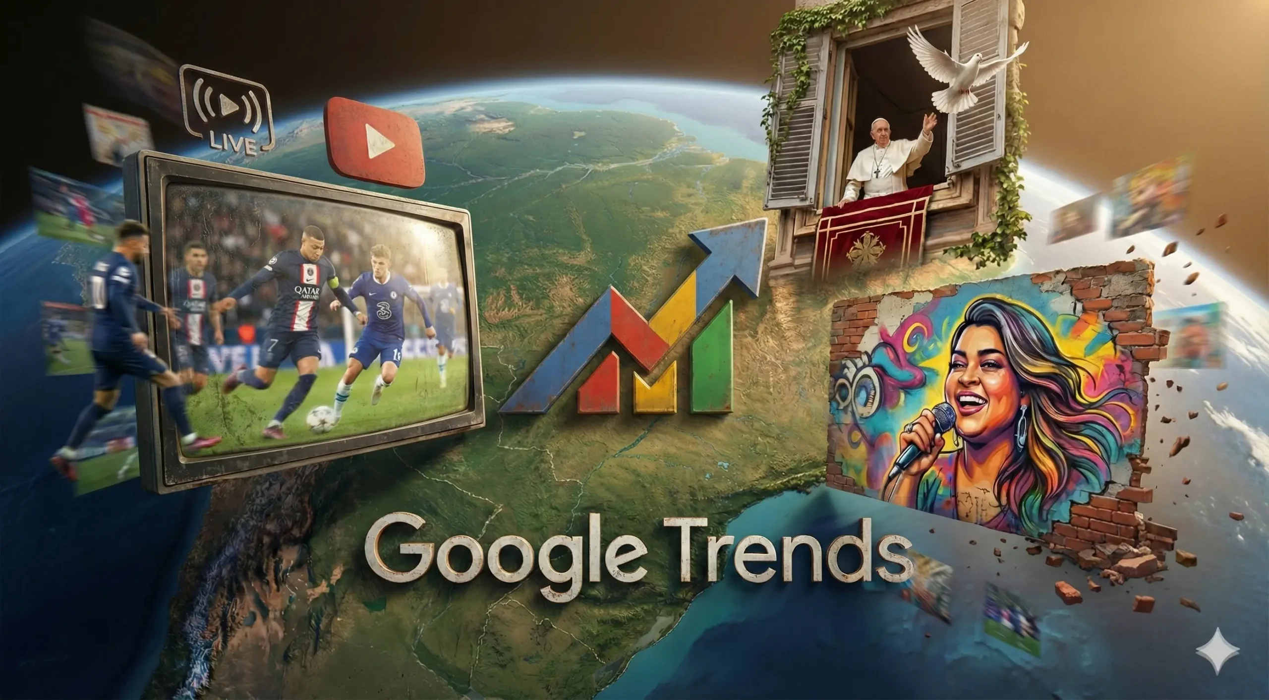 90 Termos Mais Buscados no Google em 2025 no Brasil